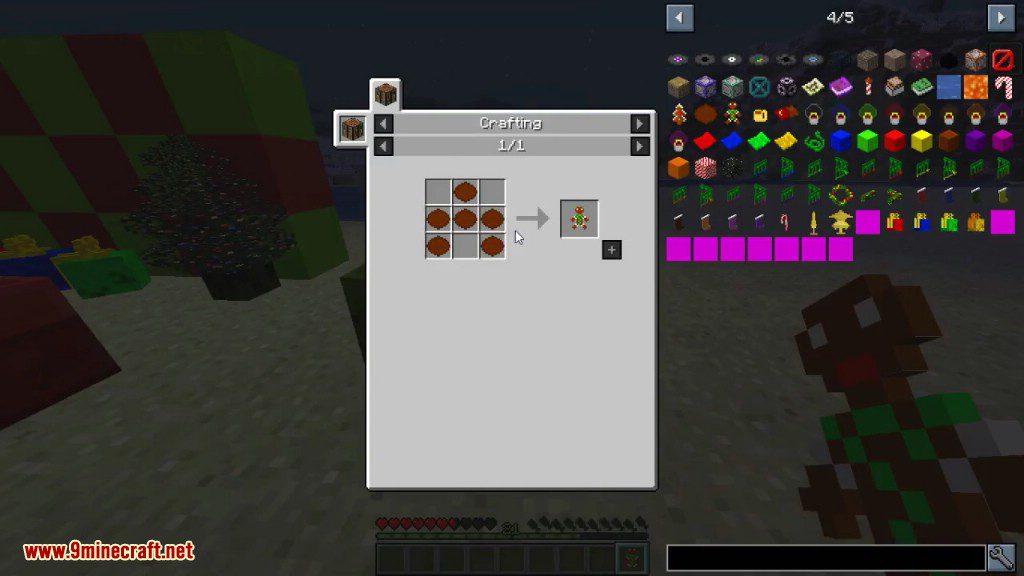 description_21 Christmas Festivity Mod (1.20.2, 1.19.4) – Christmas Furniture, Decorations