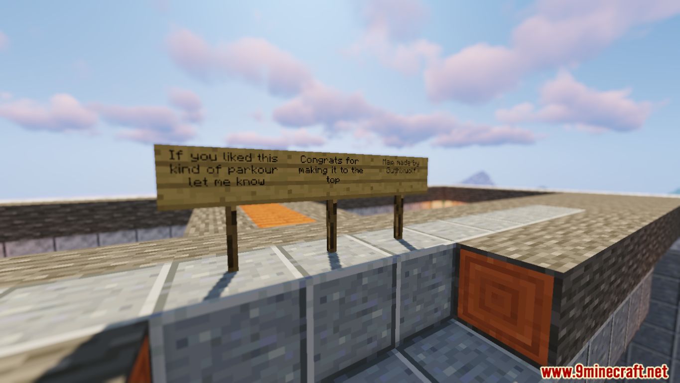 description_6 Parkour map Depth Strider for Minecraft 1.15.2