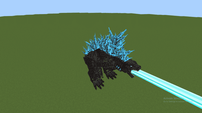 image 2 for Дополнение Godzilla Tyrant (1.20) - MCPE/Bedrock Mod