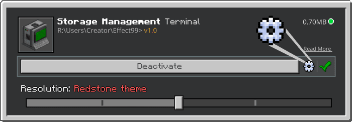 image 27 for Add-on Storage Management Terminal (1.20) - MCPE/Bedrock Mod