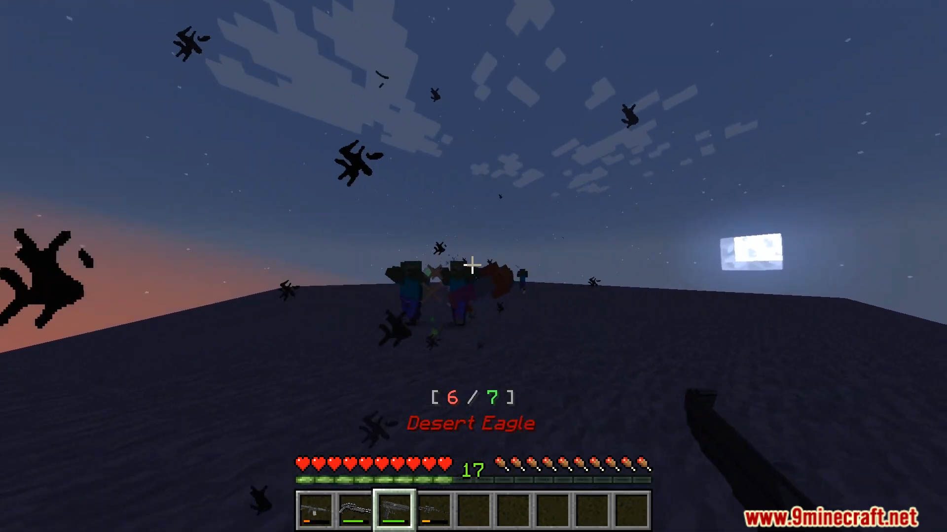 description_6 Basic Guns Data Pack (1.20.4, 1.19.4) - совершите революцию в Minecraft с помощью самого совершенного оружия!