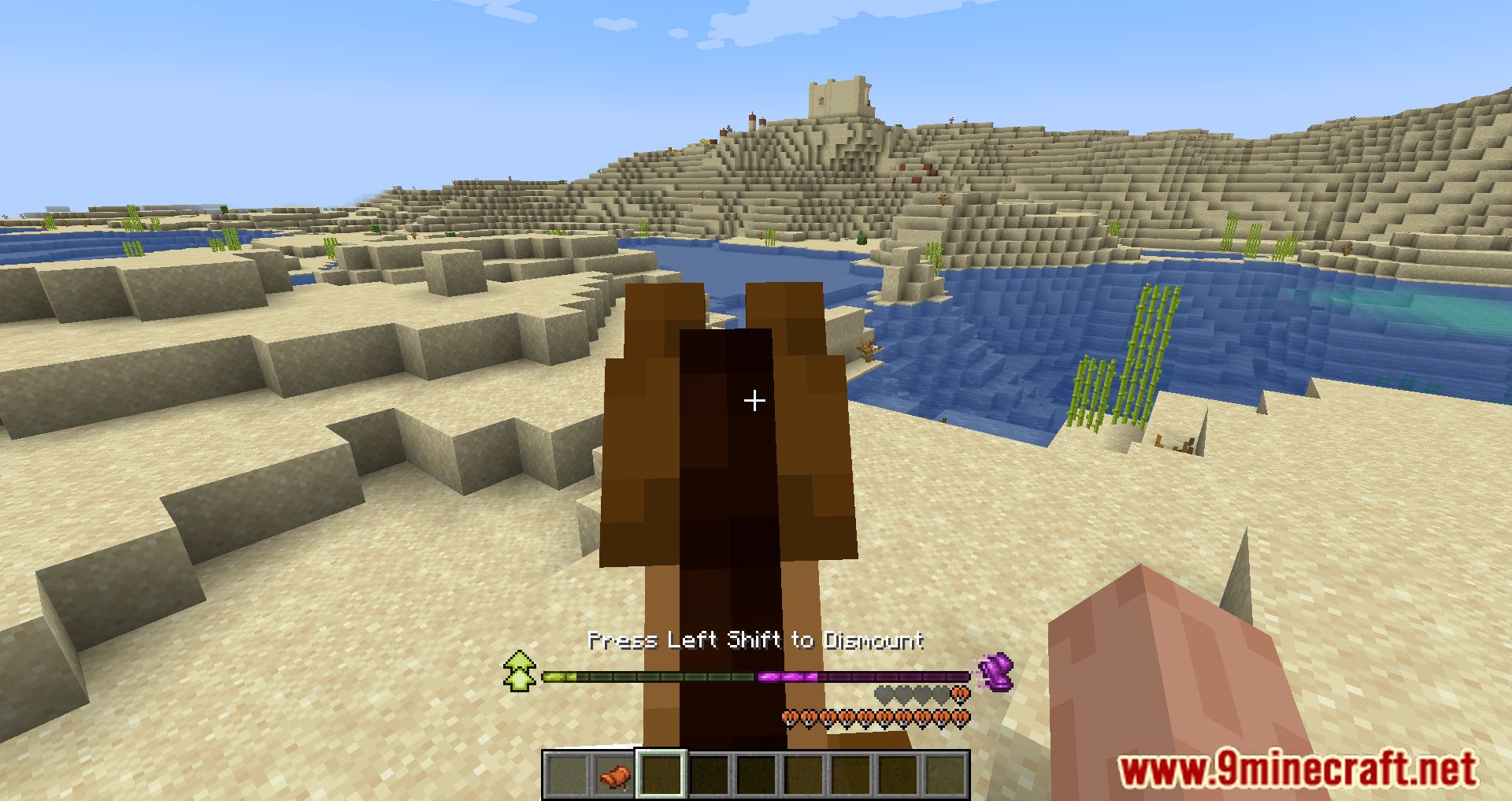 description_1 RideHUD Mod 1.20.4 - Mejora tus aventuras de equitación con RideHUD
