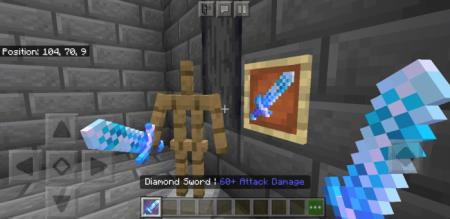description_1 Armas de Minecraft Dungeons.