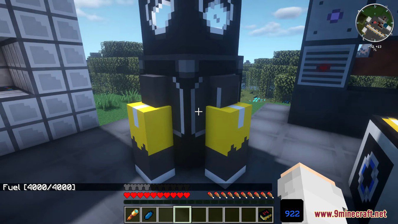description_11 Space Dimensions Mod - Планеты и луны