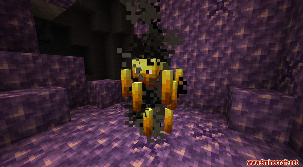 description_9 Dynamic Light Packet (1.17.1 до 1.19.3, 1.19.2) - световые блоки, горящие сущности