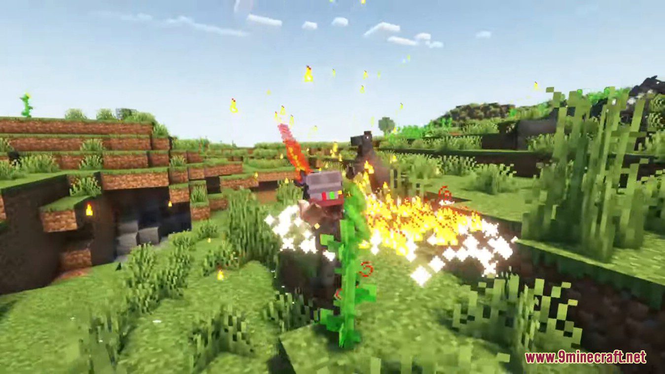 description_0 Spellblades and Such Mod 1.20.1 - Magic claymore, magic orbs