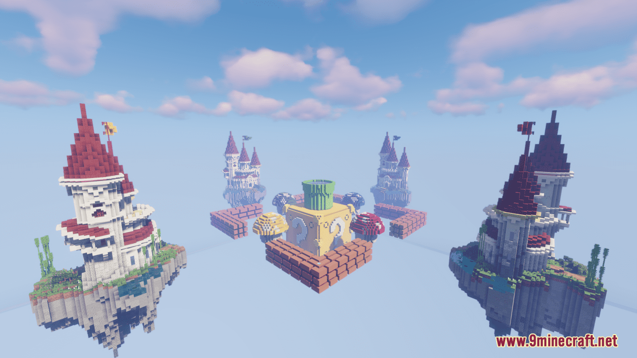 description_9 Super Mario BedWars Map (1.20.4, 1.19.4) - 4x4 map