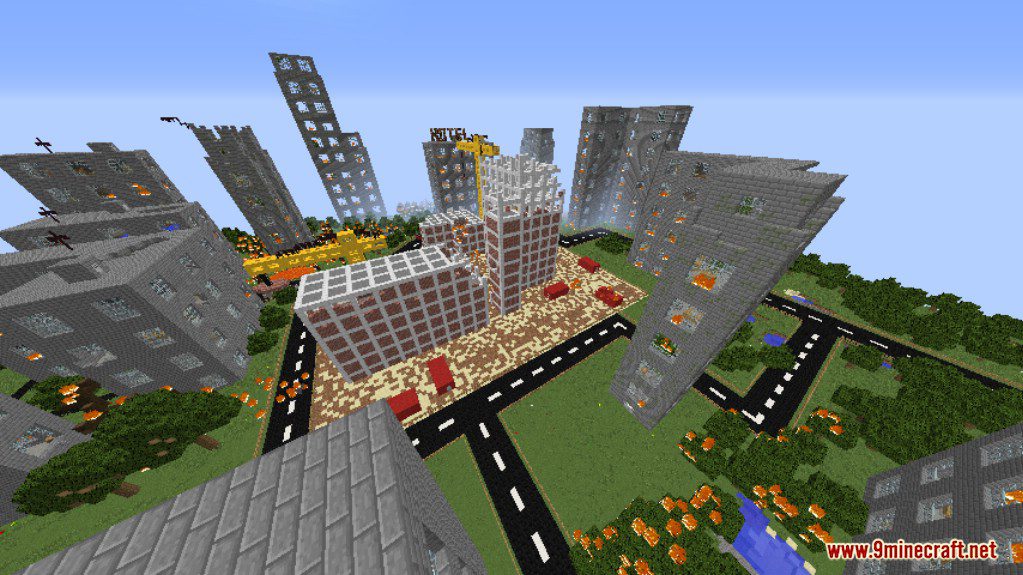 description_8 Mapa de Doomsday Parkour para Minecraft 1.12.2