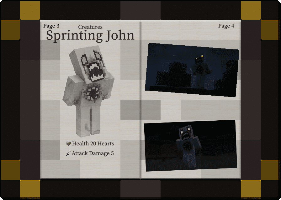 description_1 The John Reborn Mod (1.19.4) - a very scary mob