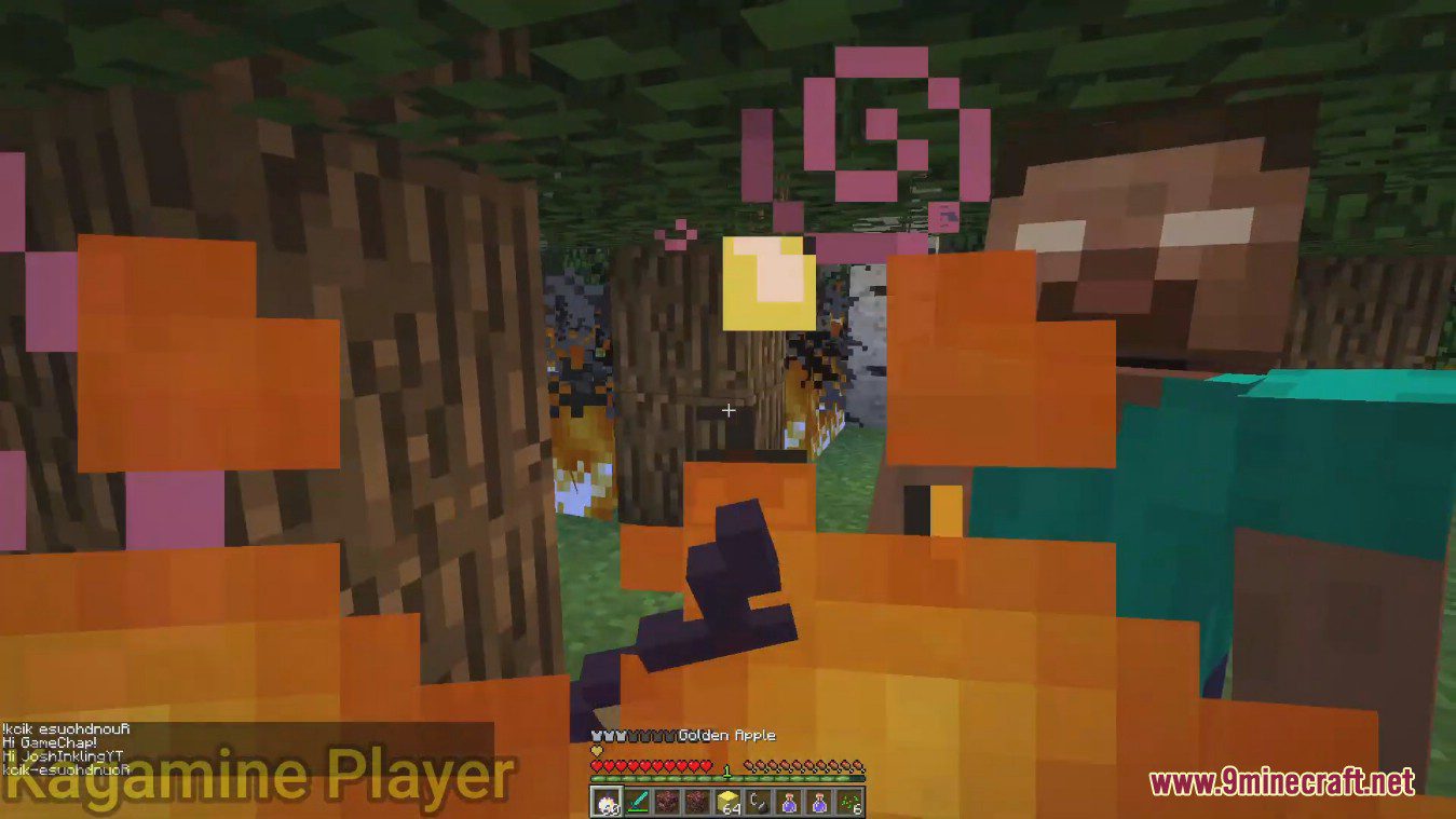 description_6 Herobrine Classic Mod (1.7.10) - fictional creepypasta character