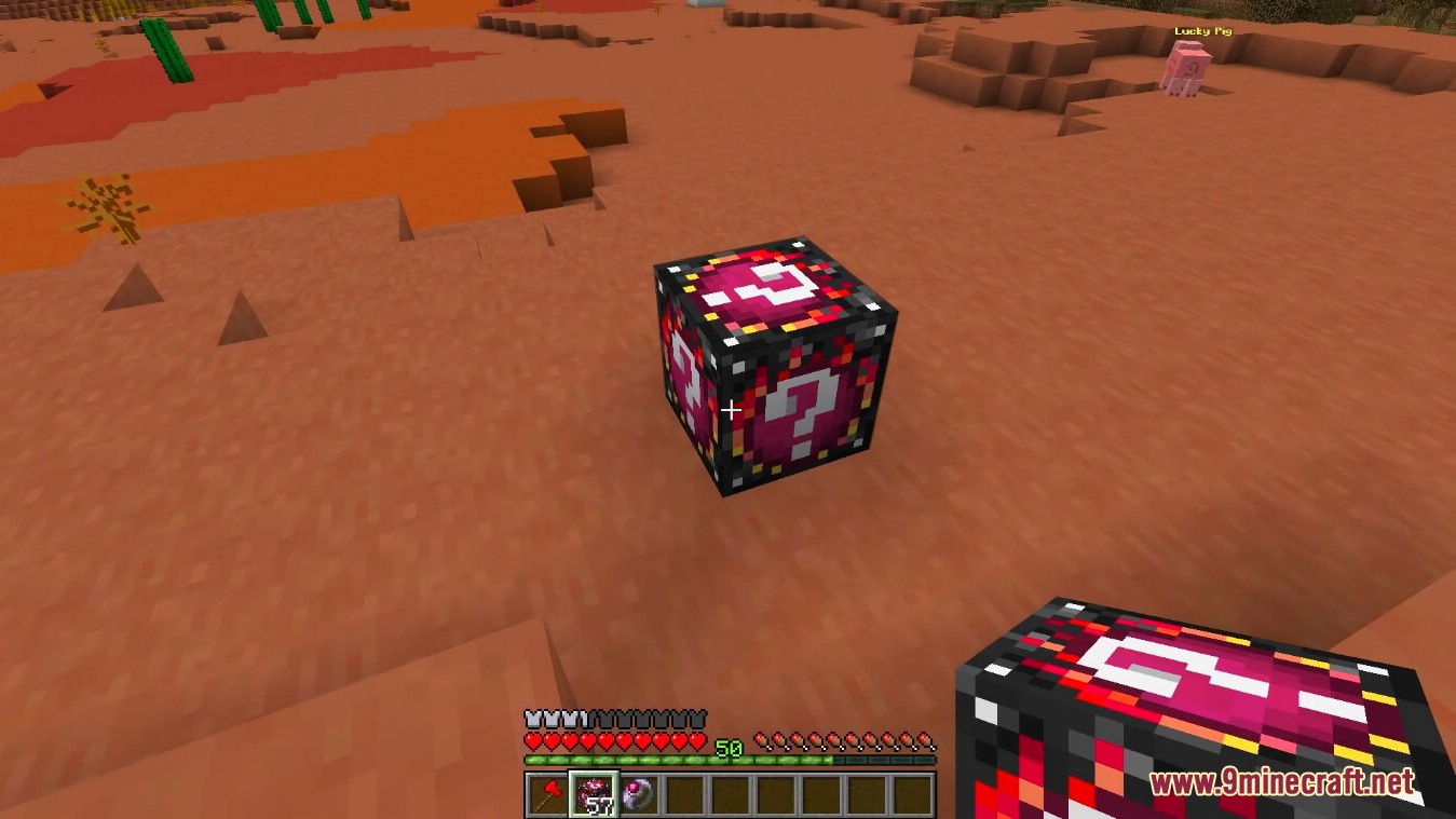 description_0 ProjectE Lucky Block Mod (1.19.2) - эквивалент счастливого блока