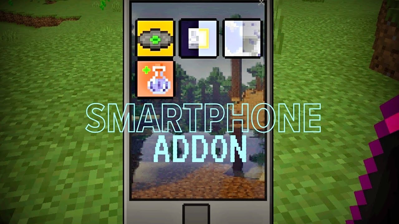 image 1 for Дополнение для смартфона (1.20) - MCPE/Bedrock Mod