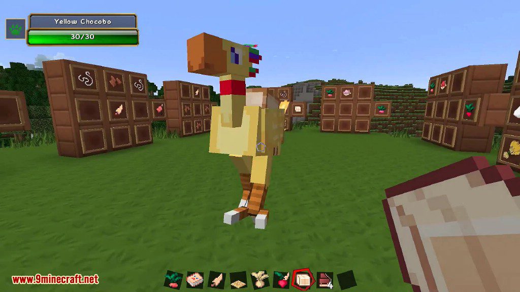 image 6 for Мод ChocoCraft (1.20.4) - Чокобо из Final Fantasy