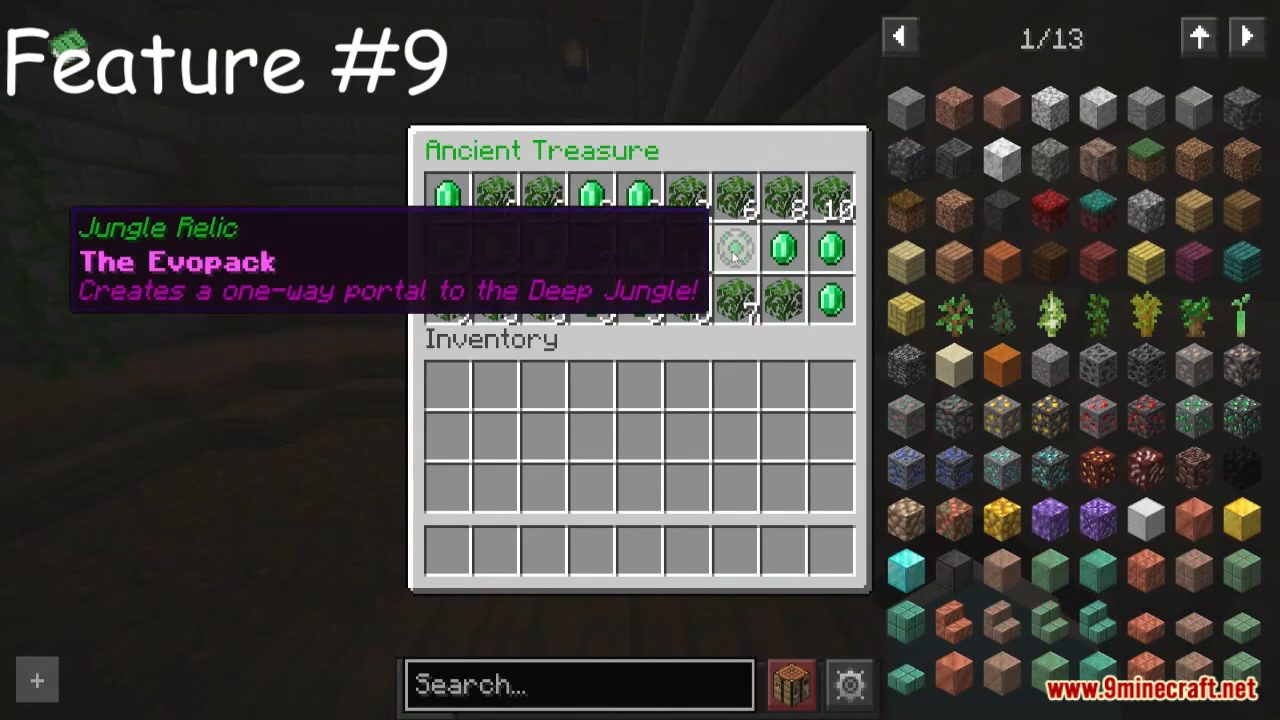 description_1 Evolution Data Pack (1.19.4, 1.19.2) - New!