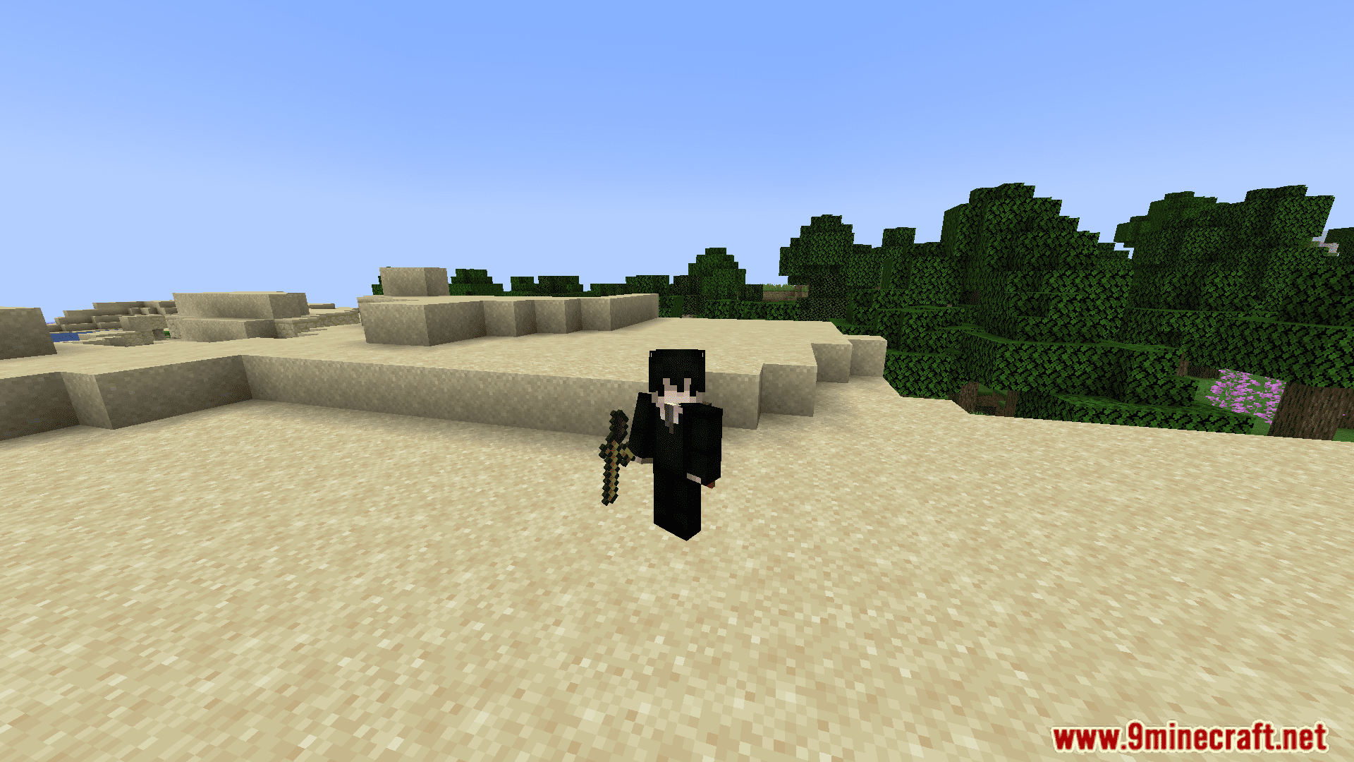 description_6 Yamato Gun Mod (1.20.4) is a revolutionary change in combat in Minecraft.
