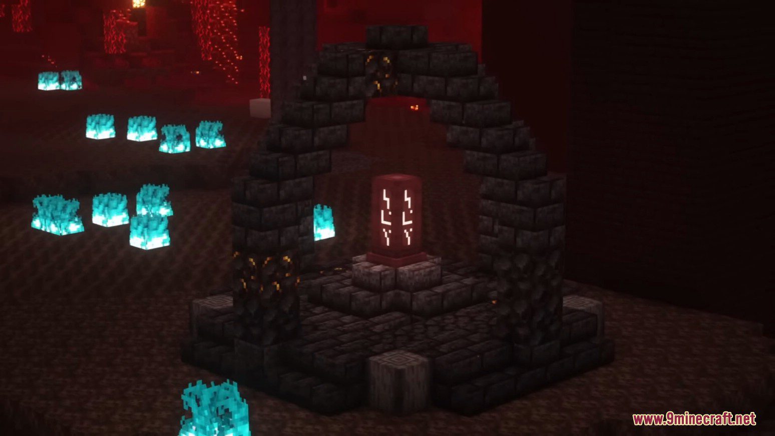 description_9 Respawn Obelisks Mod 1.20.1 - remakes the respawn system in Minecraft