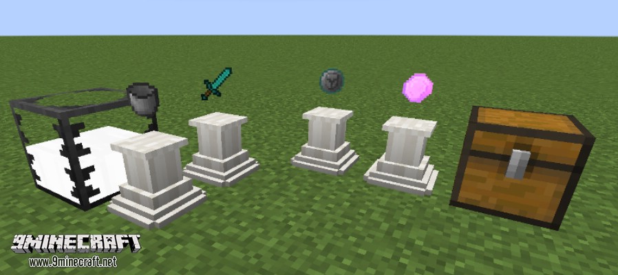 description_4 Relicario Mod 1.20.1 - nuevos objetos y armas