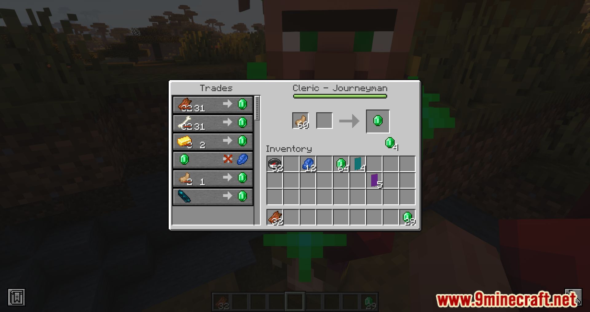 description_13 Más Villager Trades Mod 1.19.4 - variedad en el comercio