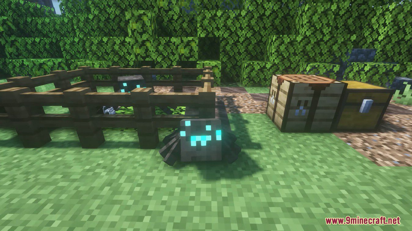 description_3 Arachnid Rancher Mod 1.19.2 - As aranhas caseiras inofensivas mais bonitas