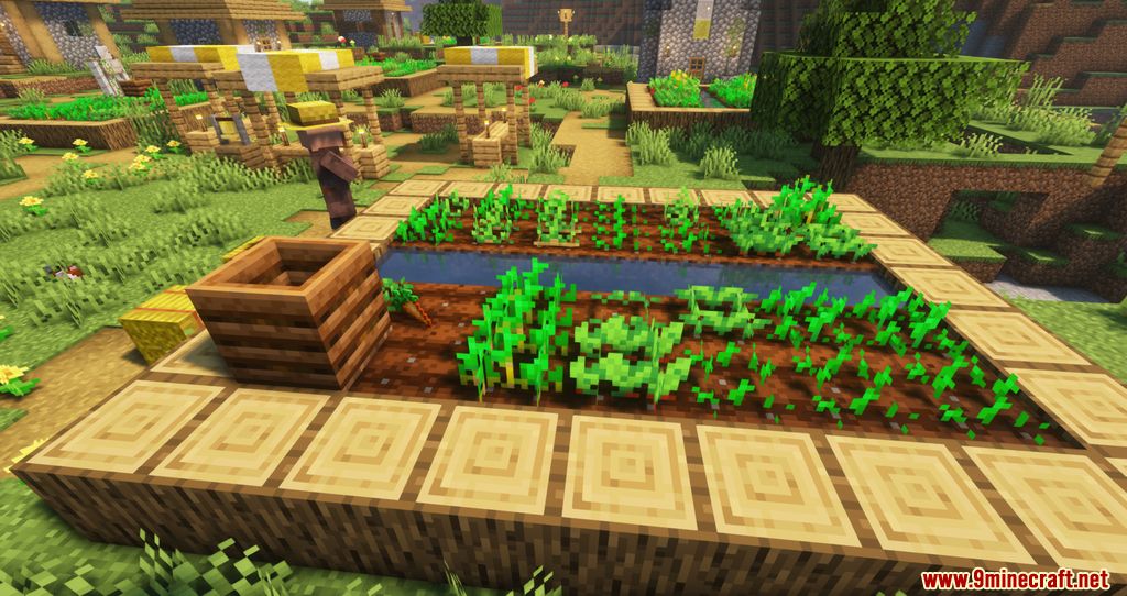 description_2 Mod Smarter Farmers (1.20.4) - mejora la inteligencia artificial de los aldeanos