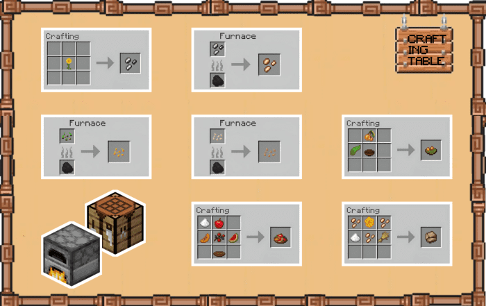 image 18 for Add-on Food Expanded V3 (1.20) - MCPE/Bedrock Mod