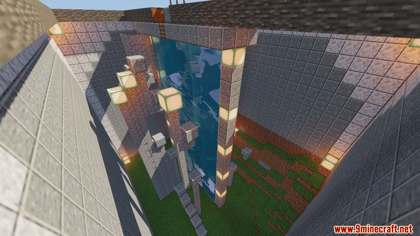 description_5 Parkour map Depth Strider for Minecraft 1.15.2