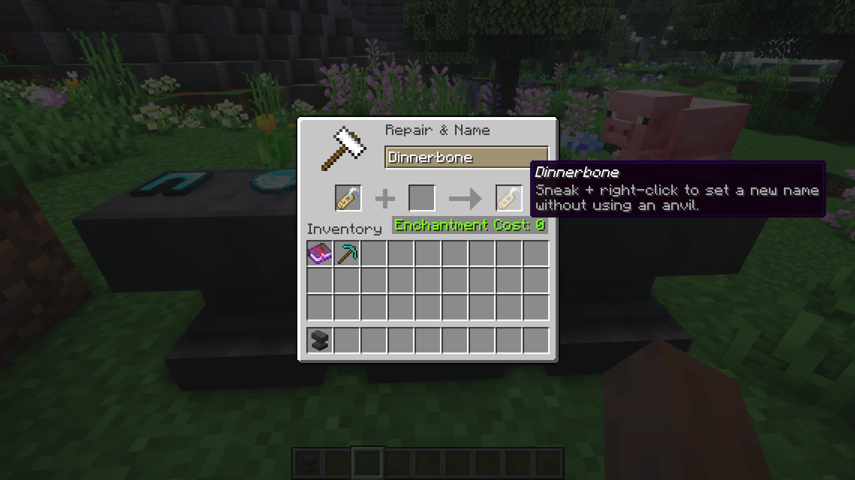 description_0 Easy Anvils для Minecraft