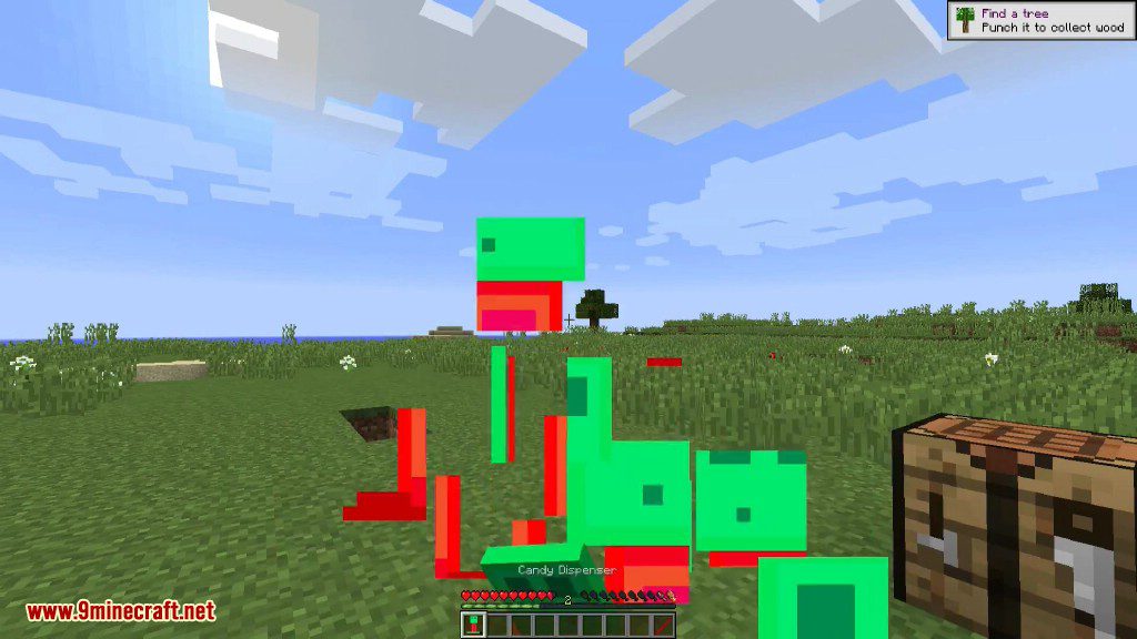 description_10 Rock Candy Mod 1.16.5, - Energy in the form of candies