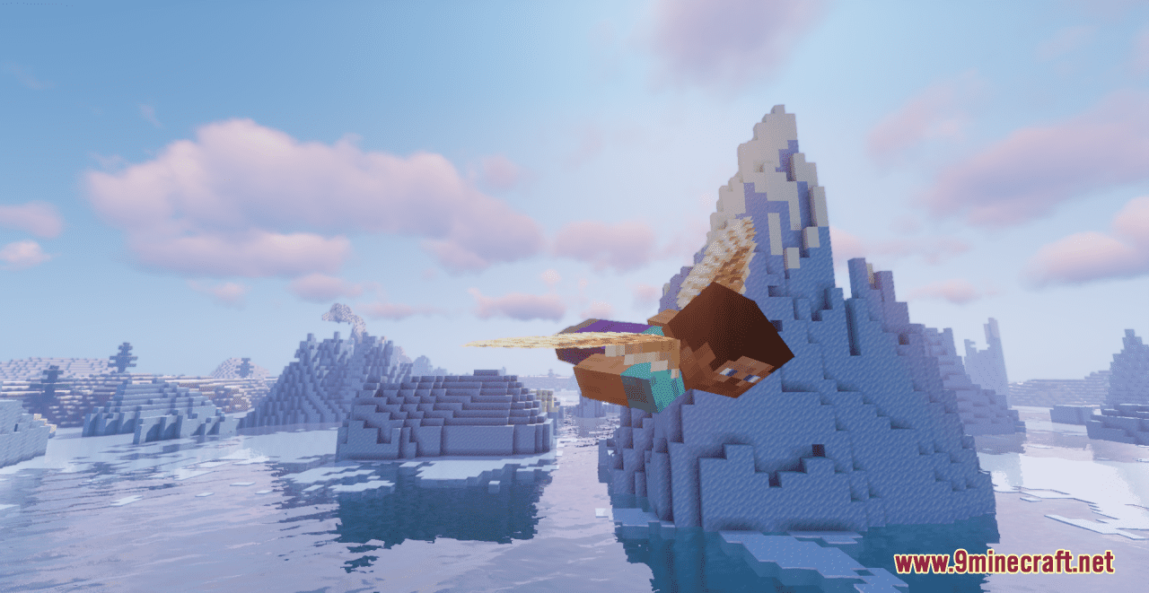 description_12 Membrane Owl Wings Elytra Resource Pack (1.16.5 до 1.19.3, 1.19.2 ) - Пакет текстур