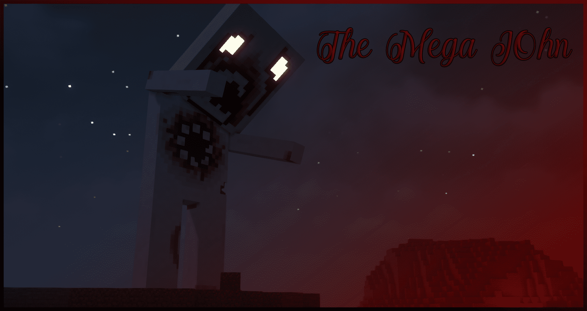 description_15 The John Reborn Mod (1.19.4) - a very scary mob