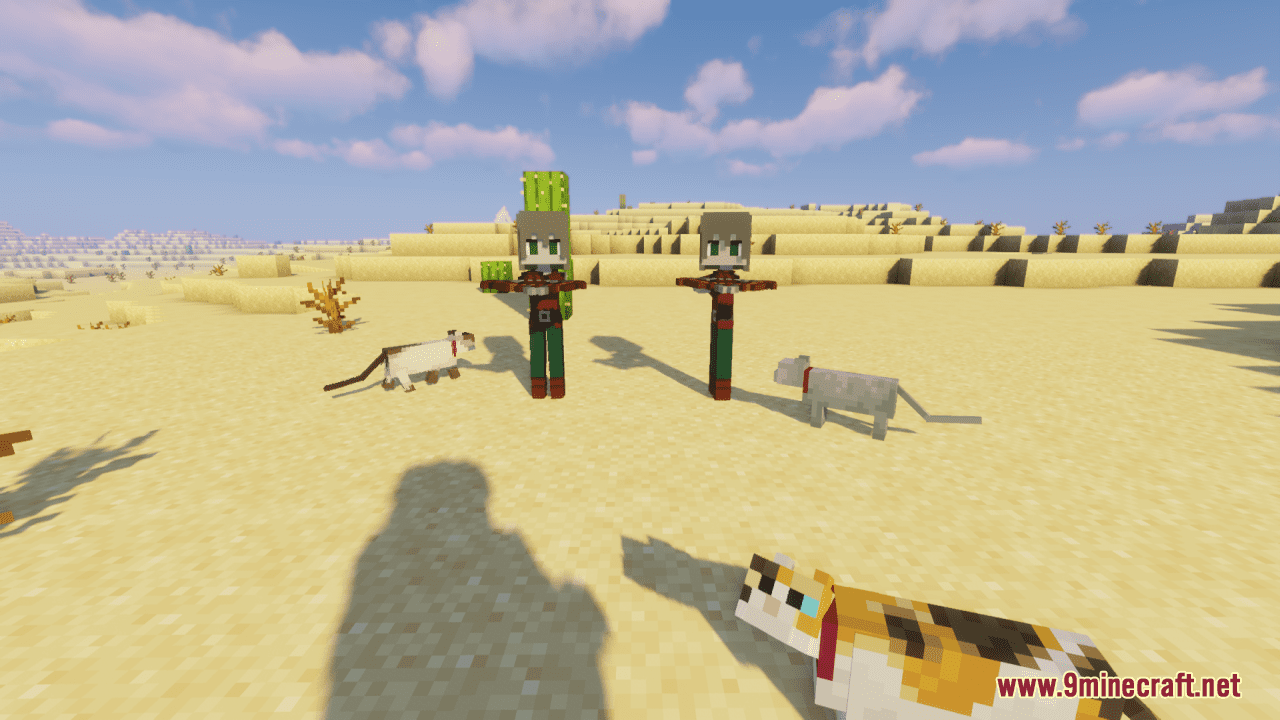 description_4 Illager Girls Resource Pack (1.20.4) - текстур-пак