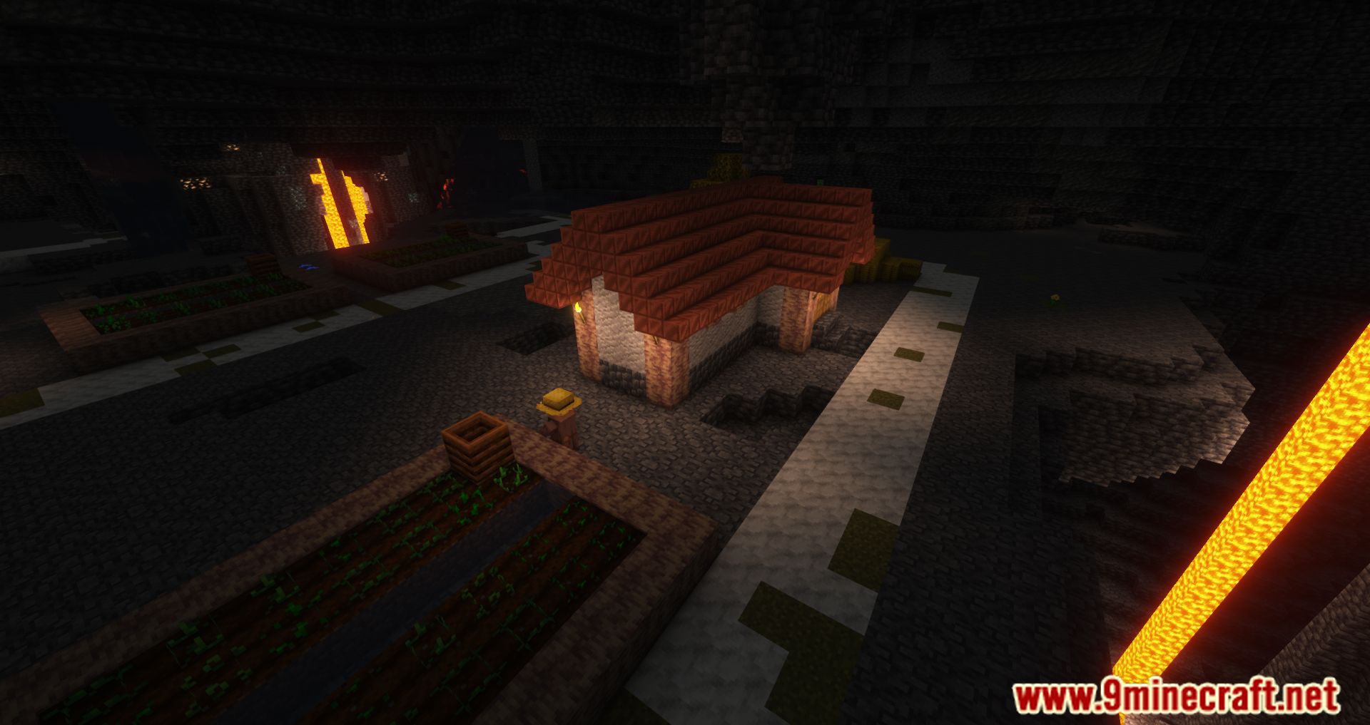 description_7 Underground Villages Mod (1.20.4) - Underground cities