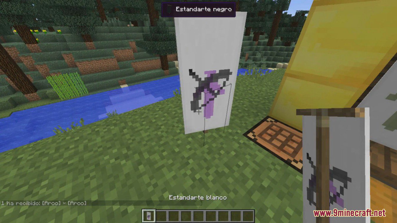 description_4 Additional banners mod 1.20.4 - Endless patterns
