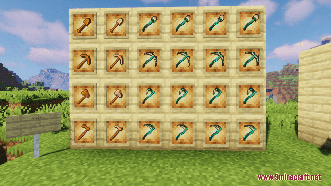 description_5 SirRiesling's Sculk Gear Resource Pack (1.20.4, 1.19.4) - Пакет текстур