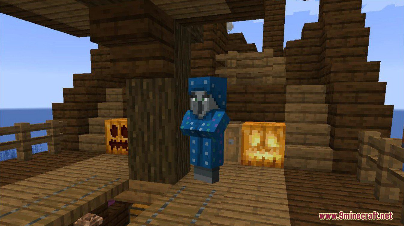 description_7 Ocean Villager Mod 1.20.2 - new ships and residents