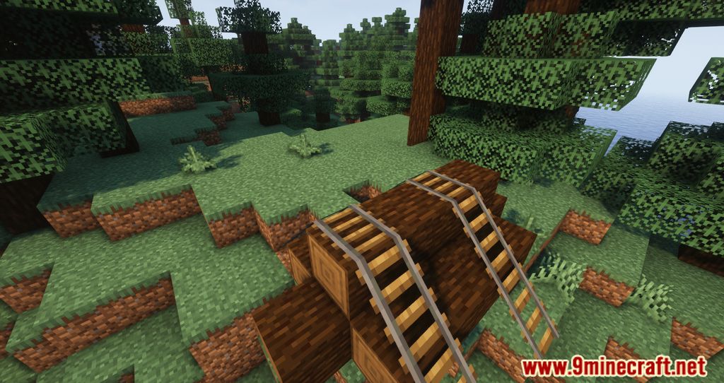 description_1 Curses' Naturals Mod - Randomly generated structures.