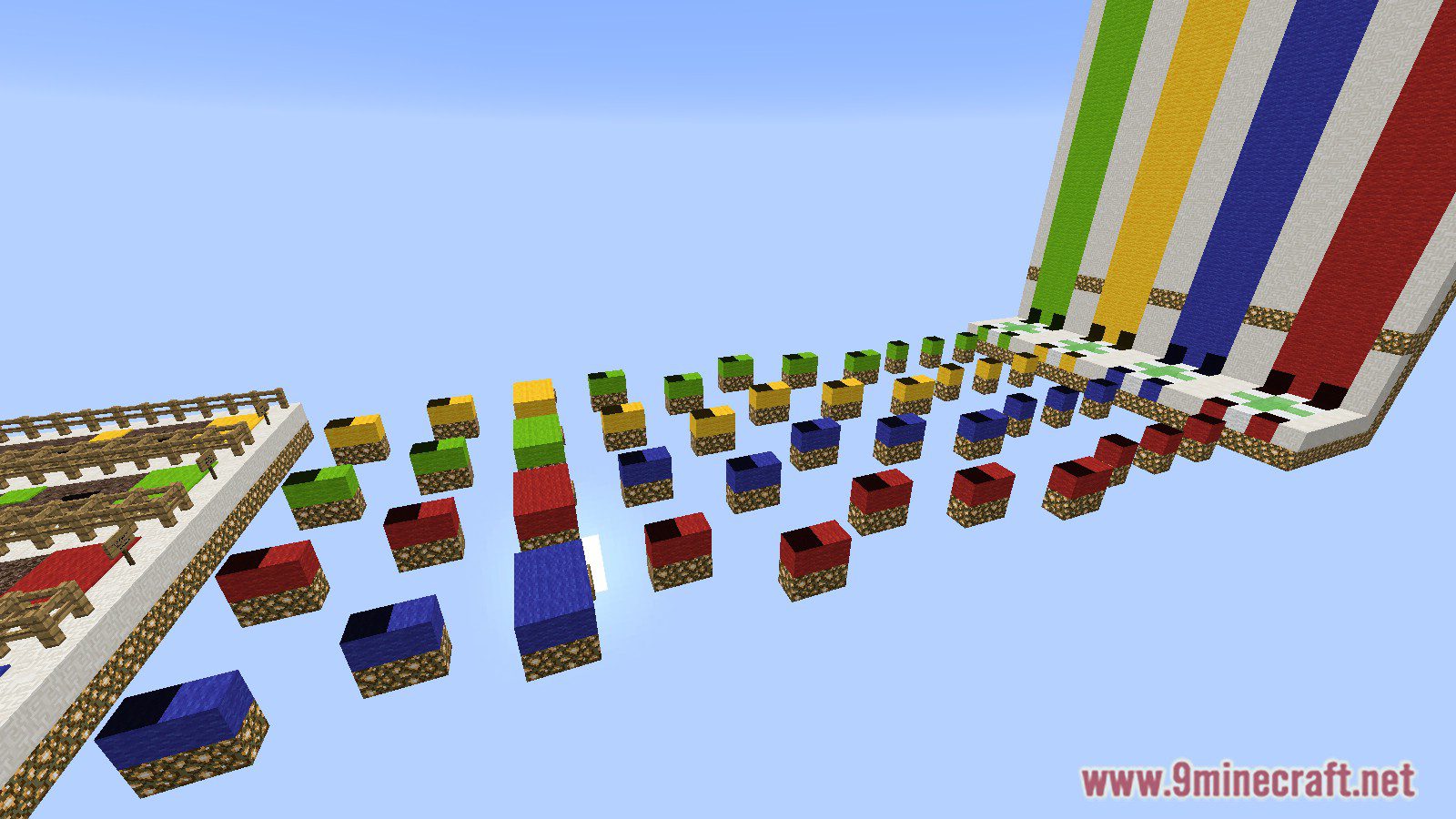 description_3 Карта Lucky Block Race для Minecraft (1.20.4, 1.19.4).