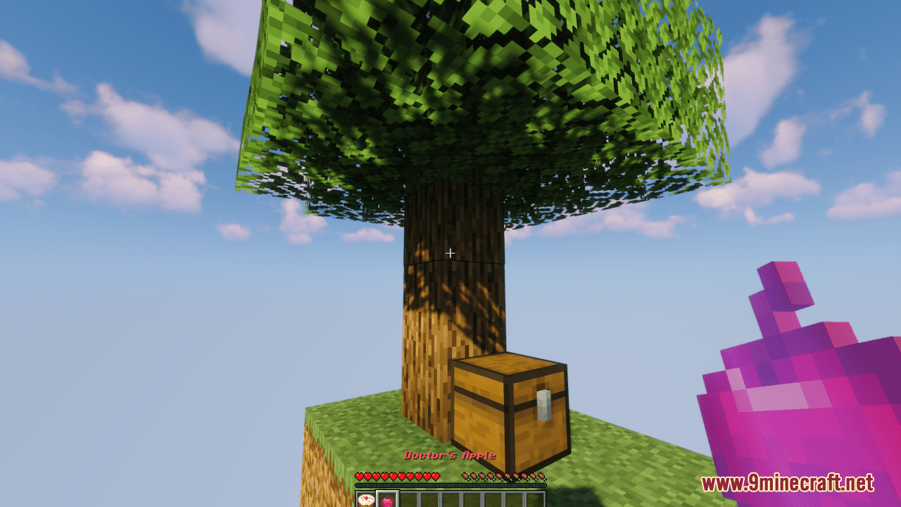 description_4 Lucky SkyIsland Map (1.20.4, 1.19.4) - How lucky are you?