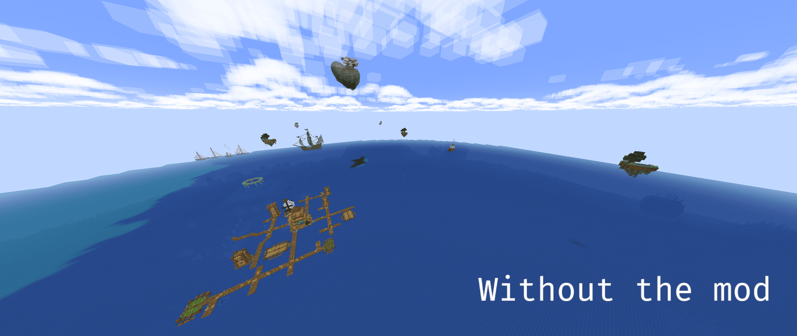 description_1 Sparse Structures Reforged Mod - All buildings are far away