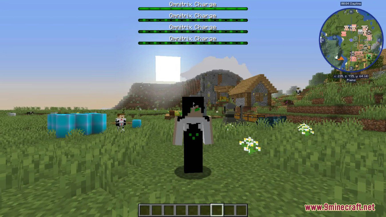 description_14 Classic Ben 10 Mod 1.16.5 - Вы можете превратиться в инопланетянина.