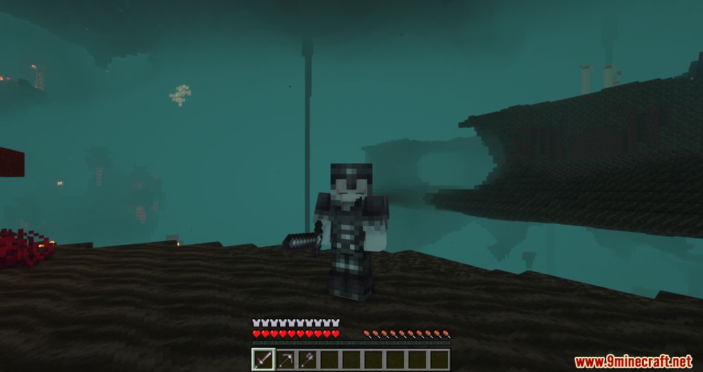 description_4 Продвинутый Netherite Mod - броня, инструменты.
