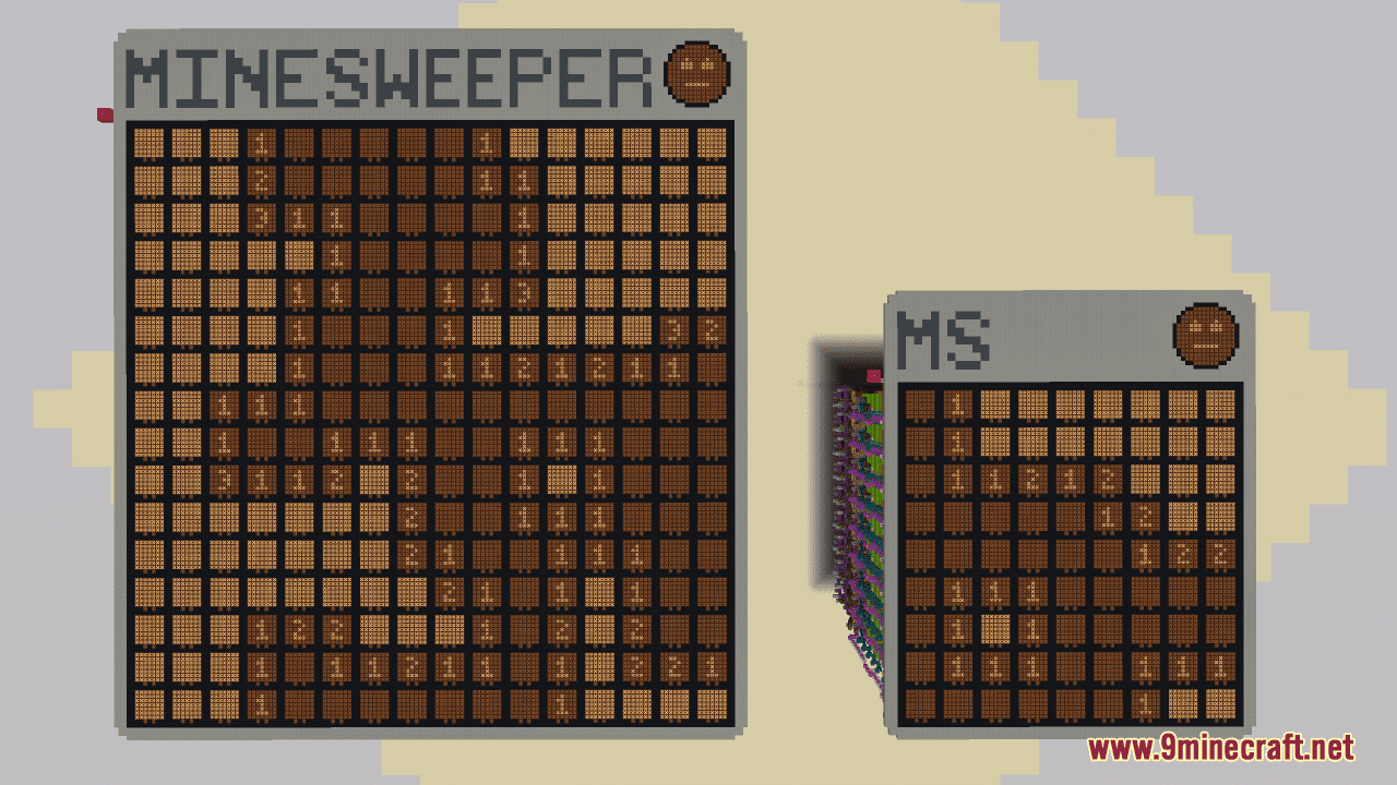description_0 Карта Minesweeper (1.20.4, 1.19.4) - Redstone Marvel