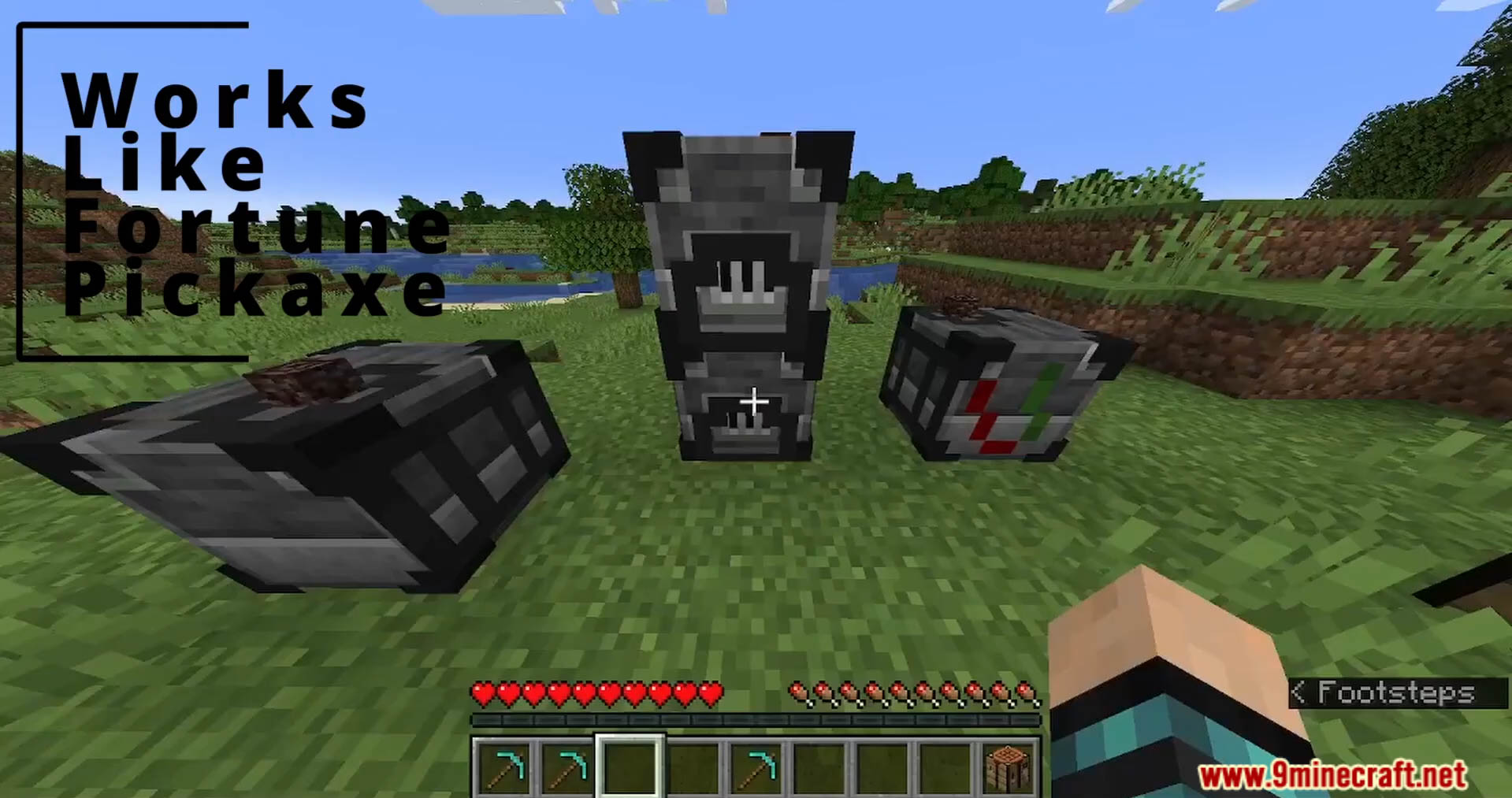 description_6 Fortune Blast Furnace Datapack (1.20.4, 1.19.4) - Unleash prosperity with advanced smelting!