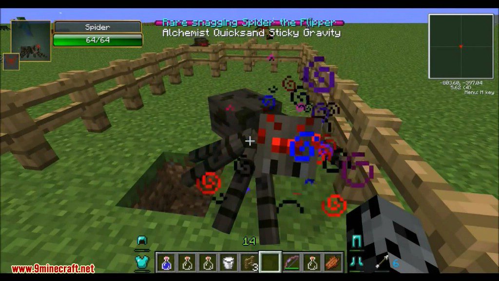 description_20 Infernal Mobs Mod - poderosas criaturas raras