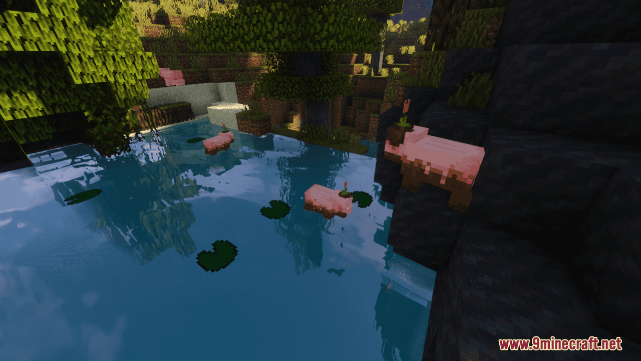 description_2 Muddy Pig Resource Pack (1.19.4, 1.19.2) - текстурный пакет