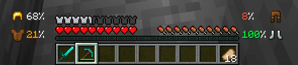 description_1 Inventario Modo HUD+ (1.20.4) - verá mucho más que en el modo estándar