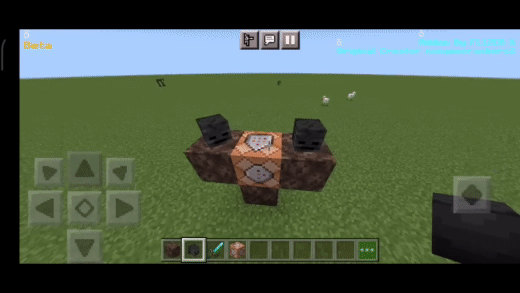 image 1 for Дополнение Cracker Witherstorm (1.20) - MCPE/Bedrock Mod