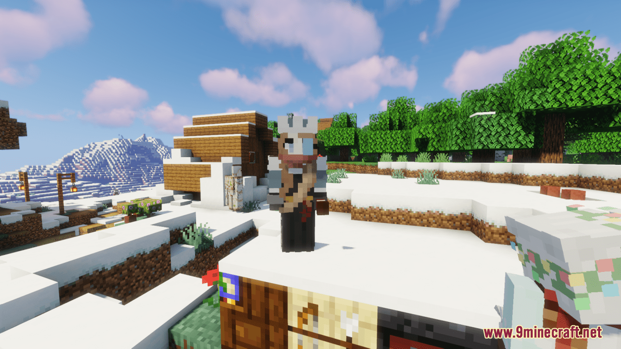 description_1 Stylish Villagers Resource Pack (1.19.4, 1.19.2) - текстур-пак