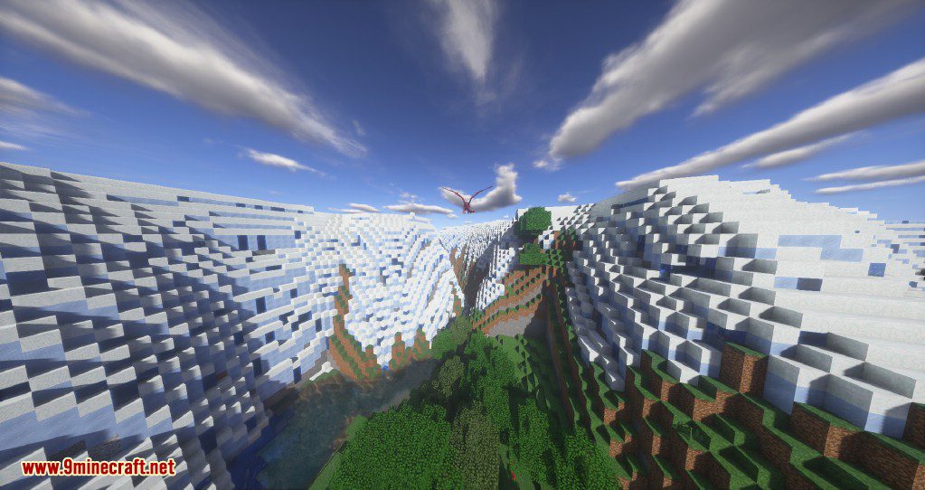 description_5 Mod Hielo y Fuego (1.18.2) - Nueva luz para dragones