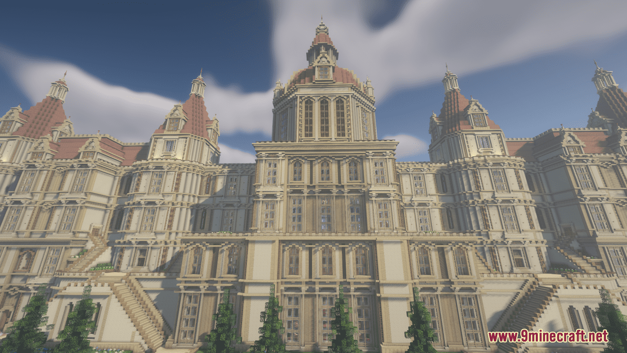 description_4 France Castles Map (1.20.4) - great building